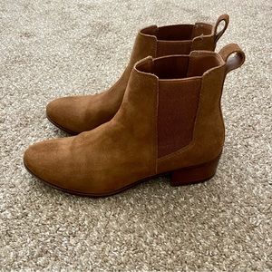 Steve Madden suede ankle booties